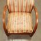 Vintage Armchair in Painted Beech and Cloth, 1950s, Image 5