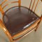 Vintage Chairs in Beech Wood and Leatherette, 1950s, Set of 2, Image 7