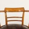 Vintage Chairs in Beech Wood and Leatherette, 1950s, Set of 2, Image 4