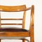 Vintage Chairs in Beech Wood and Leatherette, 1950s, Set of 2 5