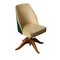 Vintage Italian Chair in Leatherette, 1950s, Image 1