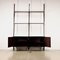 Vintage Italian Bookcase in Exotic Wood, 1960s 4