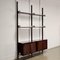 Vintage Italian Bookcase in Exotic Wood, 1960s, Image 3