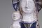 Virgin and Child in Ceramic attributed to Jean Derval, 1960s, Image 9