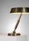 Lampada da tavolo in ottone attribuita a Oscar Torlasco, Italia, anni '60, Immagine 4