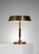 Lámpara de mesa italiana de latón atribuida a Oscar Torlasco, años 60, Imagen 8