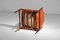 Danish Safari Armchair in Patinated Leather and Teak, 1960, Image 19