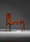 Danish Safari Armchair in Patinated Leather and Teak, 1960, Image 18