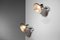Italian Glass and Chromed Metal Sconces in the style of Achille Castiglioni, 1960, Set of 2 13