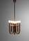 Italian Hanging Lamp in Bent Copper Tubes, 1950s, Image 9