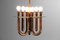 Italian Hanging Lamp in Bent Copper Tubes, 1950s, Image 13