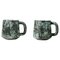 Green Ceramic Mugs by Jacques Blin, 1950s, Set of 2, Image 1