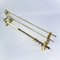 Art Deco Coat Rack in Brass, 1930s 3