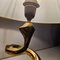 Minimalistic Brass Cobra Table Lamp, 1980s, Image 6