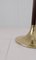 Midcentury Modern Trumpet Shaped Brass Floor Lamp, 1960s, Image 11