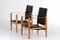 Black Leather Safari Chairs attributed to Kaare Klint, 1950s, Set of 2, Image 4