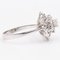 Vintage 14k White Gold Brilliant Cut Diamond Ring, 1960s, Image 5