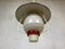 Large Ceiling Lamp with Glass Shade, 1950s 4