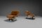 Suede and Stainless Steel Lounge Chairs by Rima Padova, 1974, Set of 2 7