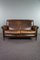 Vintage 2-Seater Sofa in Dark Cognac 2