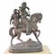Bronzestatue zu Pferd von Barye 1