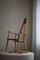 Mid-Century Modern Swedish Sculptural Rocking Chair in Pine, 1960s 14