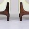 Teak and Velvet Armchairs, 1960s, Set of 2 7