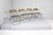 Mid-Century Plia Folding Chairs attributed to G. Piretti for Anonima Castelli, Italy, 1970s, Set of 4, Image 5