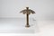 Lámpara de mesa L Ippocastano de latón atribuida a C. Giorgi para Bottega Gadda, Italia, años 70, Imagen 3