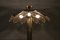 Lámpara de mesa L Ippocastano de latón atribuida a C. Giorgi para Bottega Gadda, Italia, años 70, Imagen 18