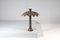 Lámpara de mesa L Ippocastano de latón atribuida a C. Giorgi para Bottega Gadda, Italia, años 70, Imagen 2