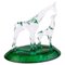 Sculpture Girafe en Cristal de Verre, France 1