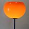 Orange Vintage Tulip Stehlampe von Harvey Guzzini für Guzzini 3