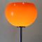 Vintage Orange Tulip Floor Lamp by Harvey Guzzini for Guzzini 3