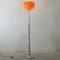 Orange Vintage Tulip Stehlampe von Harvey Guzzini für Guzzini 1