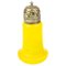 Czech Art Deco Bohemian Yellow Opaline Glass Shaker, Image 1