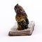 Austrian Cold Painted Bronze Sculpture Owl in the style of Bergman 2