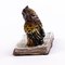 Austrian Cold Painted Bronze Sculpture Owl in the style of Bergman, Image 2