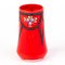 Vase Bohème Art Nouveau en Verre Rouge dans le goût de Loetz 3