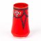 Vase Bohème Art Nouveau en Verre Rouge dans le goût de Loetz 4