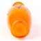 Vase Bohemian Tango Orange en Verre dans le goût de Loetz 5
