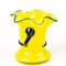 Art Deco Yellow Opaline Glass Vase from Loetz, Image 4