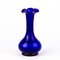 Art Nouveau Bristol Blue Glass Vase 3