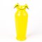 Art Deco Yellow Opaline Glass Vase from Loetz 2