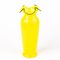 Art Deco Yellow Opaline Glass Vase from Loetz 4