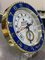 Reloj de pared Yacht Master II en azul y dorado de Rolex, Imagen 3