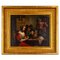 After Teniers, Scène de Taverne Hollandaise, 19ème Siècle, Peinture à l'Huile, Encadrée 1