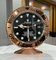 Oyster Perpetual Submariner Rose Gold Desk Clock from Rolex, Image 4