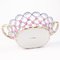Fine Porcelain Reticulated Floral Basket 5