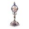 Antique 19th Century Viennese Enamel & Silver Allegorical Desk Clock, Austria 2